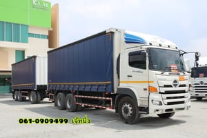 สิบล้อตู้ผ้าใบเปิดข้าง HINO FL1A 344 แรงม้า ปี 67 (5506,5507) สิบล้อตู้ผ้าใบเปิดข้าง HINO FL1A 344 แรงม้า ปี 67 (5506,5507)