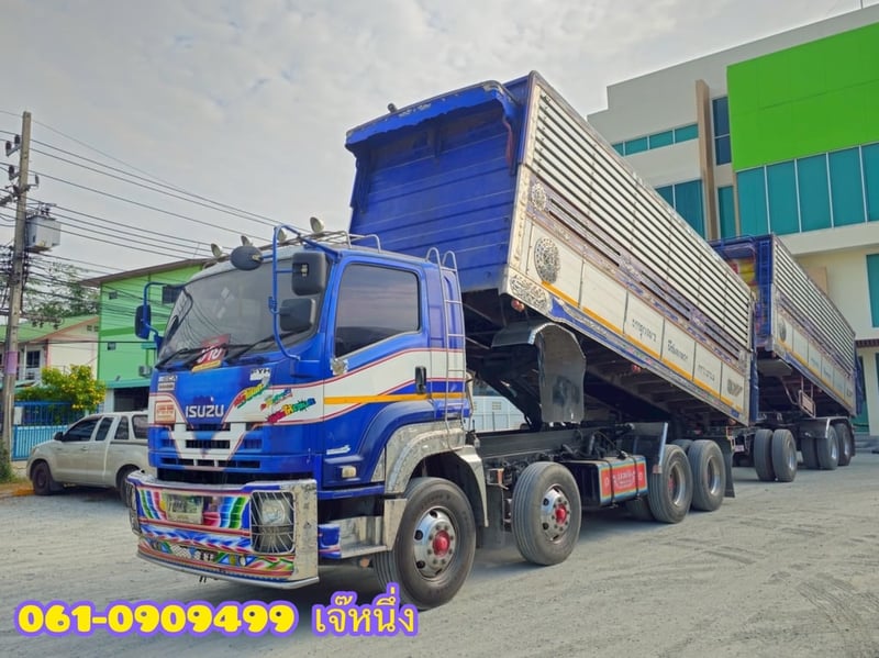 🔥Vายตัด 1,690,000 บาn🔥 12 ล้อดั้มพ์พ่วงเกษตรชุดใหญ่ ISUZU FYH 360 แรง ปี 56 (2465,2466) 🔥Vายตัด 1,690,000 บาn🔥 12 ล้อดั้มพ์พ่วงเกษตรชุดใหญ่ ISUZU FYH 360 แรง ปี 56 (2465,2466)