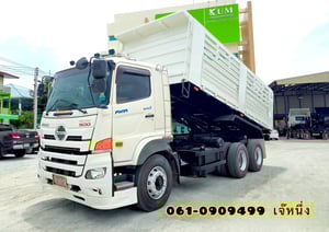 สิบล้อดั้มพ์ Hino FM1A  344 แรงม้า ปี 2566 (1506)