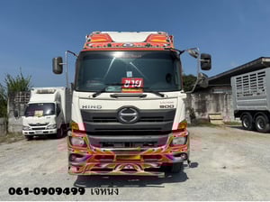 สิบล้อกระบะคอก HINO FL8J 260 แรงม้า ปี 2559 (2895)