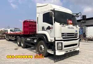 👉สิบล้อหัวลาก ISUZU GXZ 360 แรงม้า ปี 64 (2133) ✔️เครื่องเดิม,เกียร์เดิม ✔️มือเดียวป้ายแดง,ไม่มีชนหนัก 👉หางพื้นเรียบสามเพลา อู่ พนัส ปี 65 (2254) 👉สิบล้อหัวลาก ISUZU GXZ 360 แรงม้า ปี 64 (2133) ✔️เครื่องเดิม,เกียร์เดิม ✔️มือเดียวป้ายแดง,ไม่มีชนหนัก 👉หางพื้นเรียบสามเพลา อู่ พนัส ปี 65 (2254)