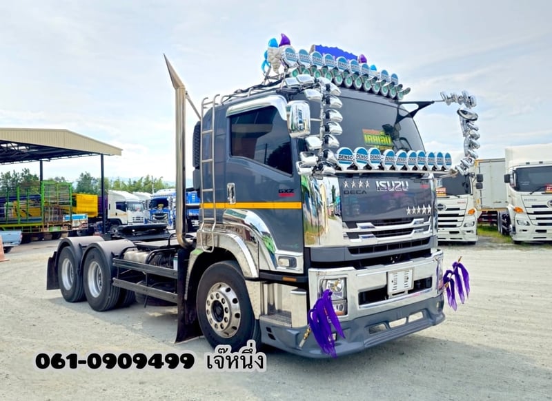 สิบล้อหัวลาก Isuzu Gxz 360 แรงม้า ปี 66 (9050)