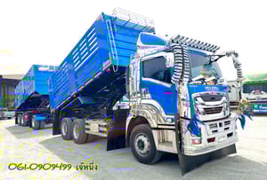 สิบล้อดั้มพ์พ่วง Isuzu Fxz 360 แรงม้า ปี 2566(3502)