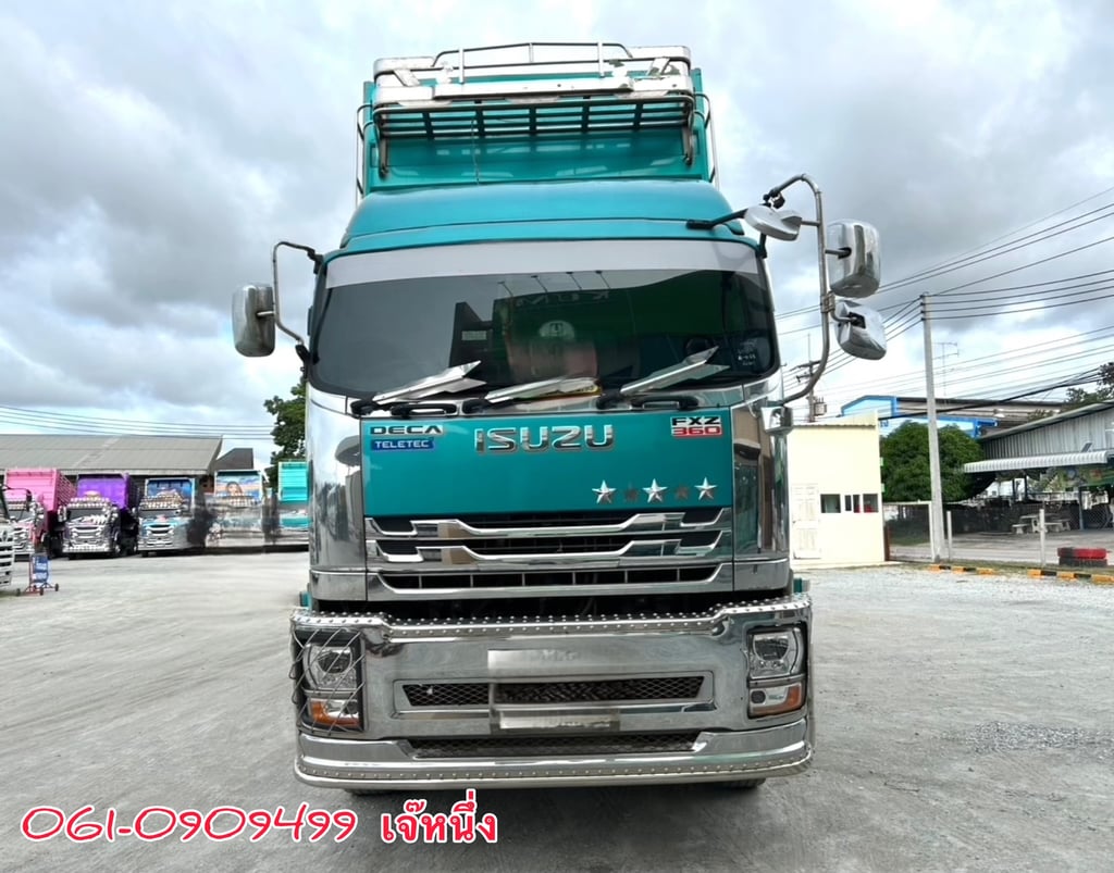 🔥จองวันนี้อีก 2 เดือนค่อยรับรถก็ได้ สิบล้อดั้มพ์เดี่ยว Isuzu Fxz 360 แรงม้า ปี 2566 (8073)