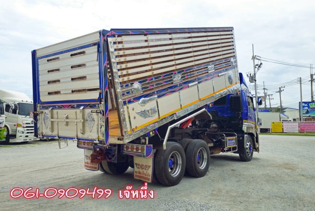 💥โปรขั้นบันได ยิ่งซื้อยิ่งลด สิบล้อดั้มพ์ Hino FM1A  344 แรงม้า ปี 2566 (2108)