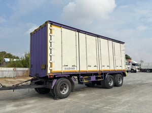 👉สิบล้อตู้สิบบาน Hino FL8J 260 แรงม้า ปี 60 (3133) Sาคา 2,100,000 บาn 👉หางตู้สิบบานสามเพลา อู่เซฟดีล ปี 2563 (4972)