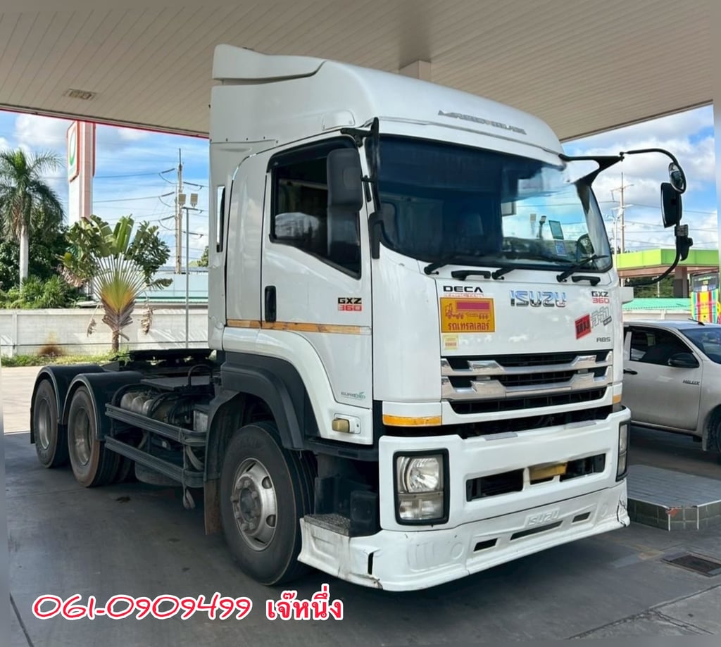 สิบล้อหัวลาก Isuzu Gxz 360 แรงม้า ปี 2559 (0822) สิบล้อหัวลาก Isuzu Gxz 360 แรงม้า ปี 2559 (0822)