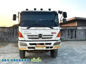 สิบล้อโม่ปูน H INO FM1A  330 แรงม้า ปี 55 (1281)