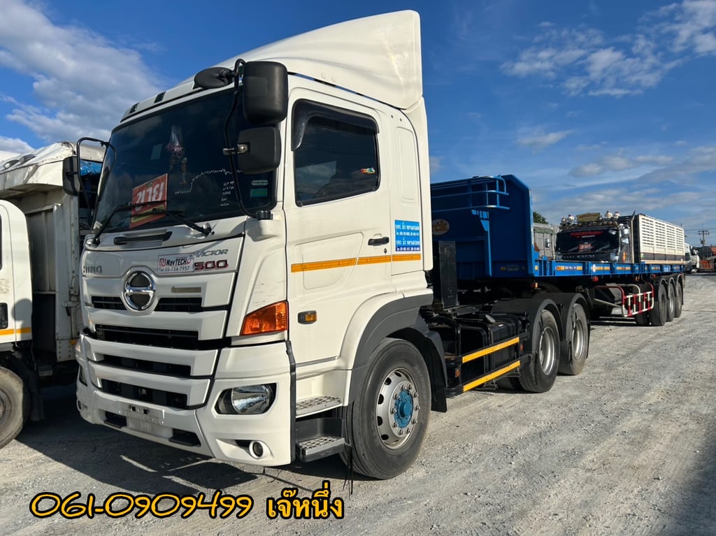 สิบล้อหัวลาก Hino Victor 344 แรงม้า ปี 65 (5196) สิบล้อหัวลาก Hino Victor 344 แรงม้า ปี 65 (5196)