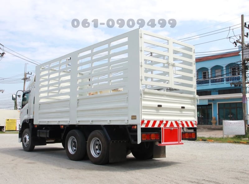 สิบล้อกระบะคอก ISUZU FVM 300 แรงม้า ปี 2563 (4490)