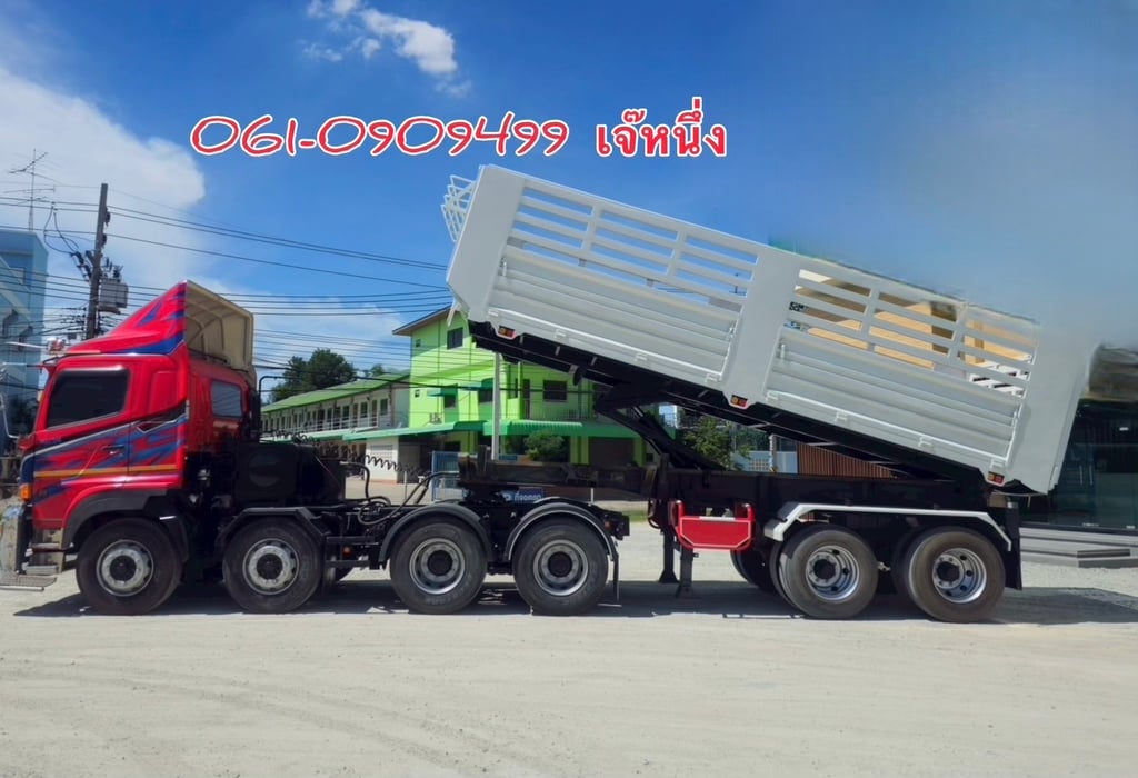 สิบสองล้อหัวลาก+หางเซมิดั้มพ์ Hino Victor 344 แรง ปี 66 (1246) สิบสองล้อหัวลาก+หางเซมิดั้มพ์ Hino Victor 344 แรง ปี 66 (1246)