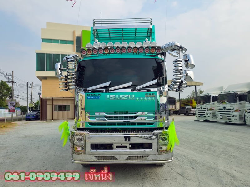  🚛 คุ้มสองต่อ โปร 2 เด้ง!🔥 สิบล้อดั้มพ์พ่วง ISUZU FXZ 360 แรงม้า ปี 2566 (4795)