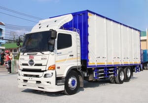 👉สิบล้อตู้สิบบาน เพลายกล้อได้  Hino FG8J 240 แรง ปี 65 (4820)