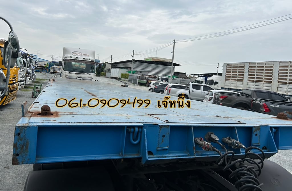 หางพื้นเรียบสามเพลา อู่ เสรีชัย ปี 2564 (4380) หางพื้นเรียบสามเพลา อู่ เสรีชัย ปี 2564 (4380)