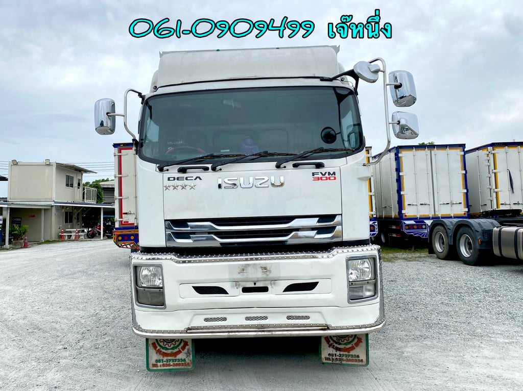 🔥ลดให้สุด หยุดไม่อยู่🔥 สิบล้อตู้สิบบาน Isuzu Fvm 300 แรงม้า ปี 2562 (0634)