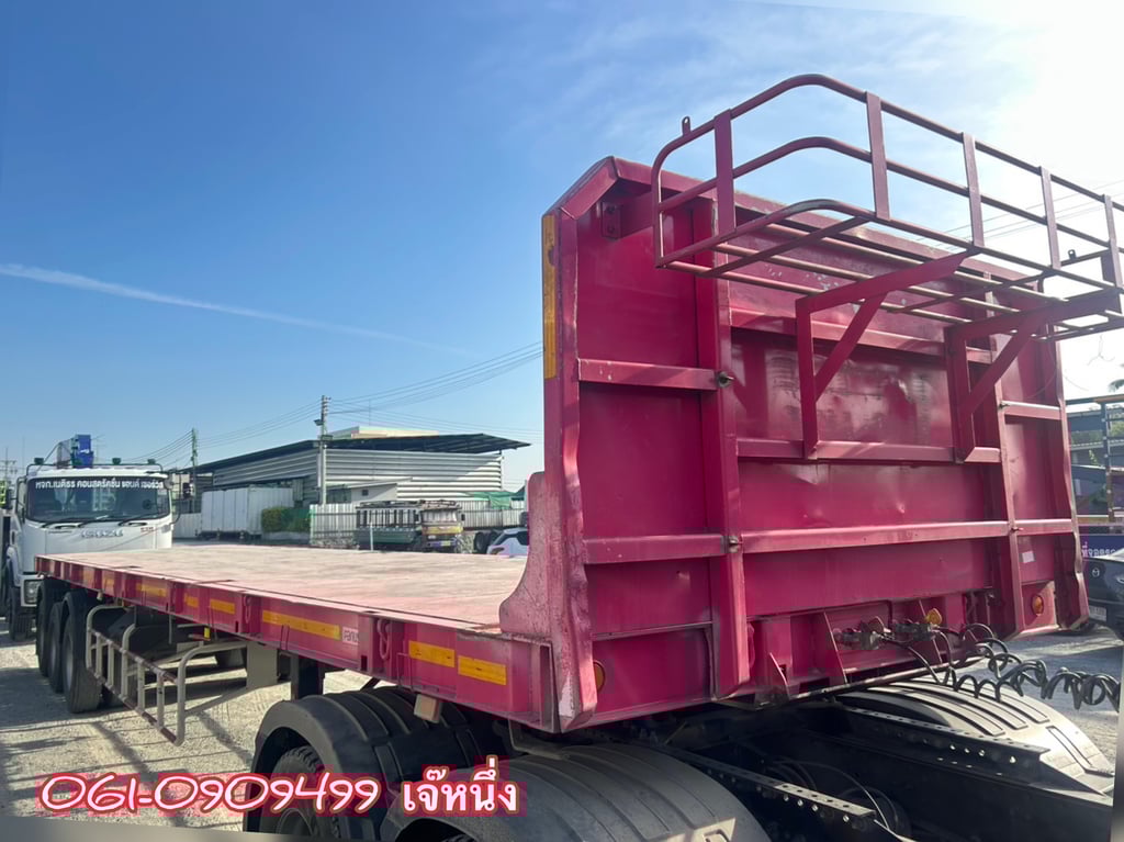 หางพื้นเรียบสามเพลา อู่ พนัส ปี 2565 (2269)