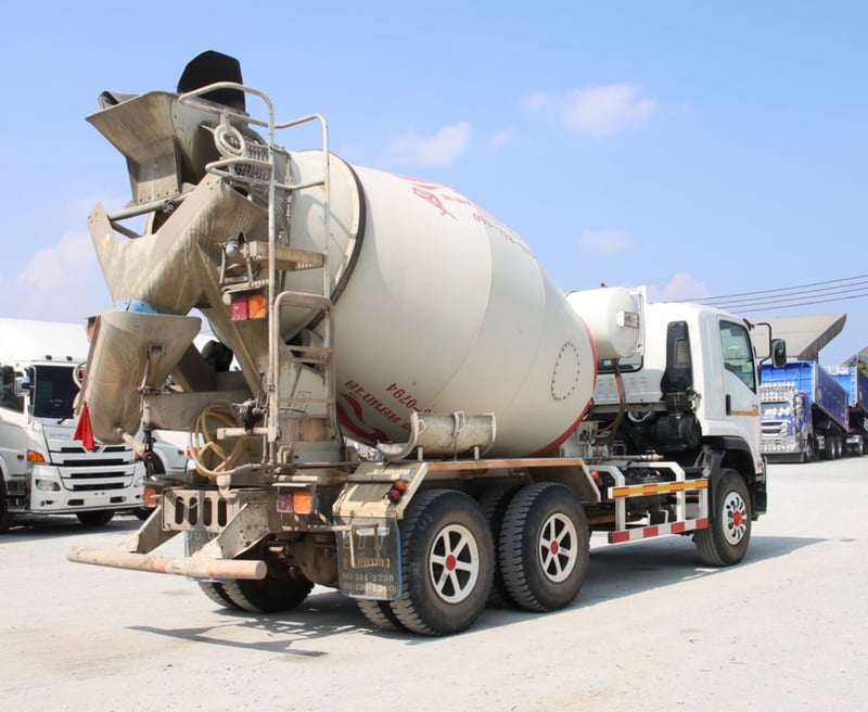 #Vาย สิบล้อโม่ปูน ISUZU FXZ 320 แรง ยังไม่จดทะเบียน (0237) #Vาย สิบล้อโม่ปูน ISUZU FXZ 320 แรง ยังไม่จดทะเบียน (0237)