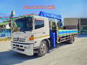 หกล้อติดเครน HINO FG8J  212 แรงม้า 2556 (7098)