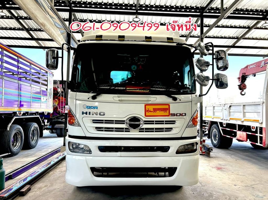 สิบล้อหัวลาก Hino FM1A 344 แรงม้า ปี 56 (4986)