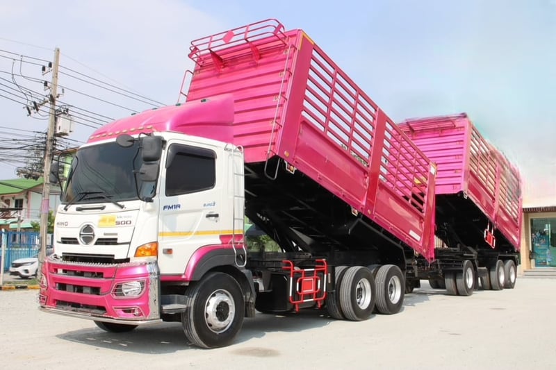 สิบล้อดั้มพ์ HINO FM1A  344 แรงม้า ปี 65 (0932,0933)