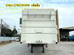 หางกระบะคอกเหล็กสามเพลา ต่อใหม่ป้ายแดง อู่ ไทยมาวิน