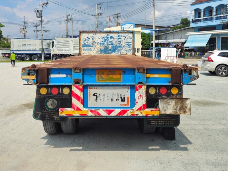 หางพ่วงพื้นเรียบสามเพลา อู่ ซุ่นชัย ปี 2559 (2767)