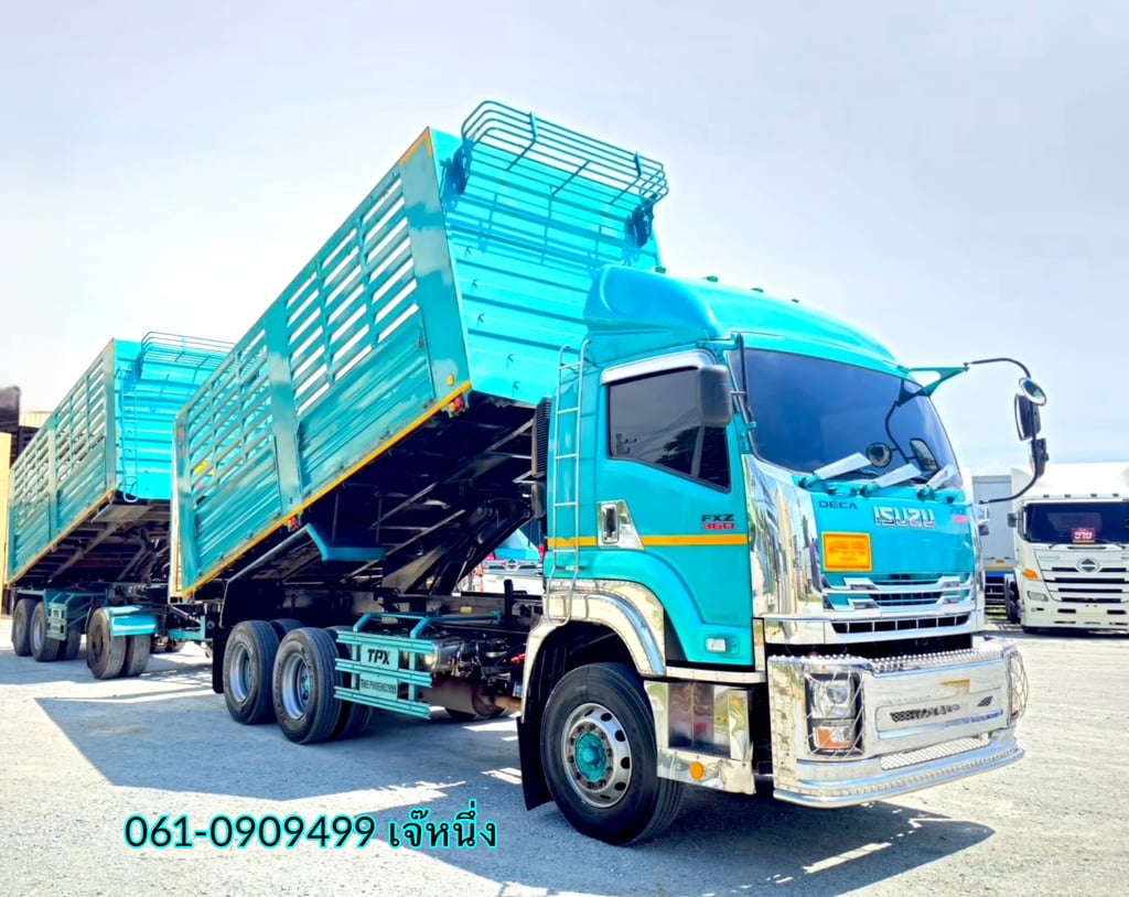 ทุนไม่พอ!! เราช่วยได้🔥โปรช่วยดาวน์ 6% ของราคารถ สิบล้อดั้มพ์พ่วง Isuzu Fxz 360 แรงม้า ปี 2566 (5392) ทุนไม่พอ!! เราช่วยได้🔥โปรช่วยดาวน์ 6% ของราคารถ สิบล้อดั้มพ์พ่วง Isuzu Fxz 360 แรงม้า ปี 2566 (5392)