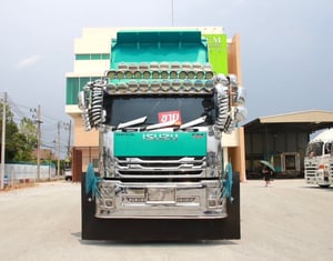 สิบล้อดั้มพ์พ่วง ISUZU FXZ  360 แรงม้า ปี 65 (1245,1246)