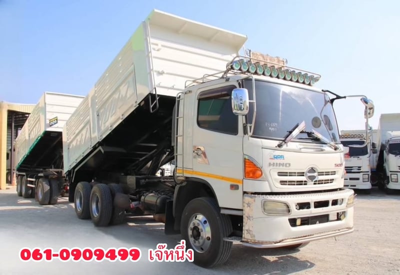 🔥ด่วน!! Vายตัด🔥 สิบล้อดั้มพ์ Hino FM1A 344 แรงม้า ปี 2557 (6379,8972)