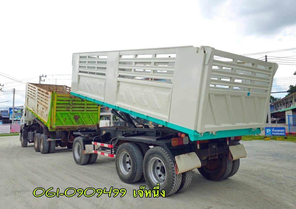 สิบล้อดั้มพ์พ่วง ISUZU FXZ 360 แรงม้า ปี 2556 (2374) สิบล้อดั้มพ์พ่วง ISUZU FXZ 360 แรงม้า ปี 2556 (2374)