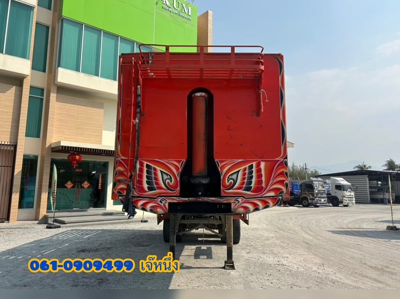 🚛 คุ้มสองต่อ โปร 2 เด้ง!🔥 หางเซมิดั้มพ์สองเพลา อู่ CTT ปี 2566 (9079)
