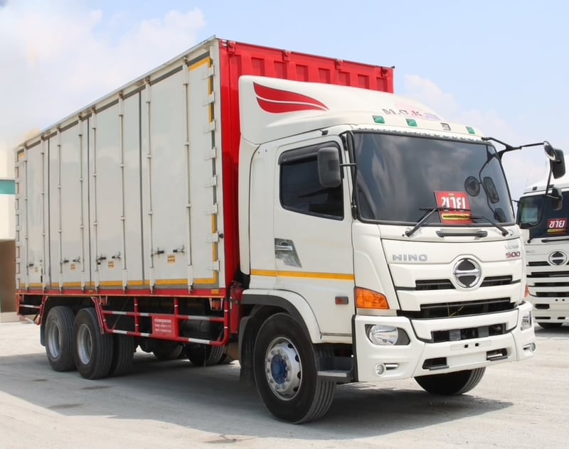 สิบล้อตู้สิบบาน Hino FL8J 260 แรงม้า ปี 65 (5943)
