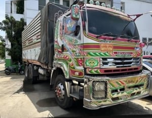 สิบล้อดั้มพ์เกษตร ISUZU FXZ 360 แรงม้า ปี 2553 (0361)