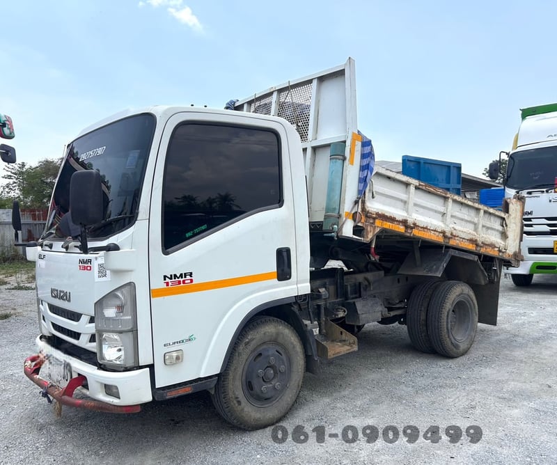 🔥Vายตัด Sาคาพิเศษ 🔥  หกล้อดั้มพ์ ISUZU NMR 130 แรงม้า ปี 2563 (2158) 💥Sาคา 590,000 บาn . ☎️โทร. 061-0909499 หนึ่งค่ะ ** ขอเน้นโทรนะคะ ** #หกล้อดั้มพ์ #ISUZU #NMR #130แรงม้า #เจ๊หนึ่งรถบรรทุกมือสอง