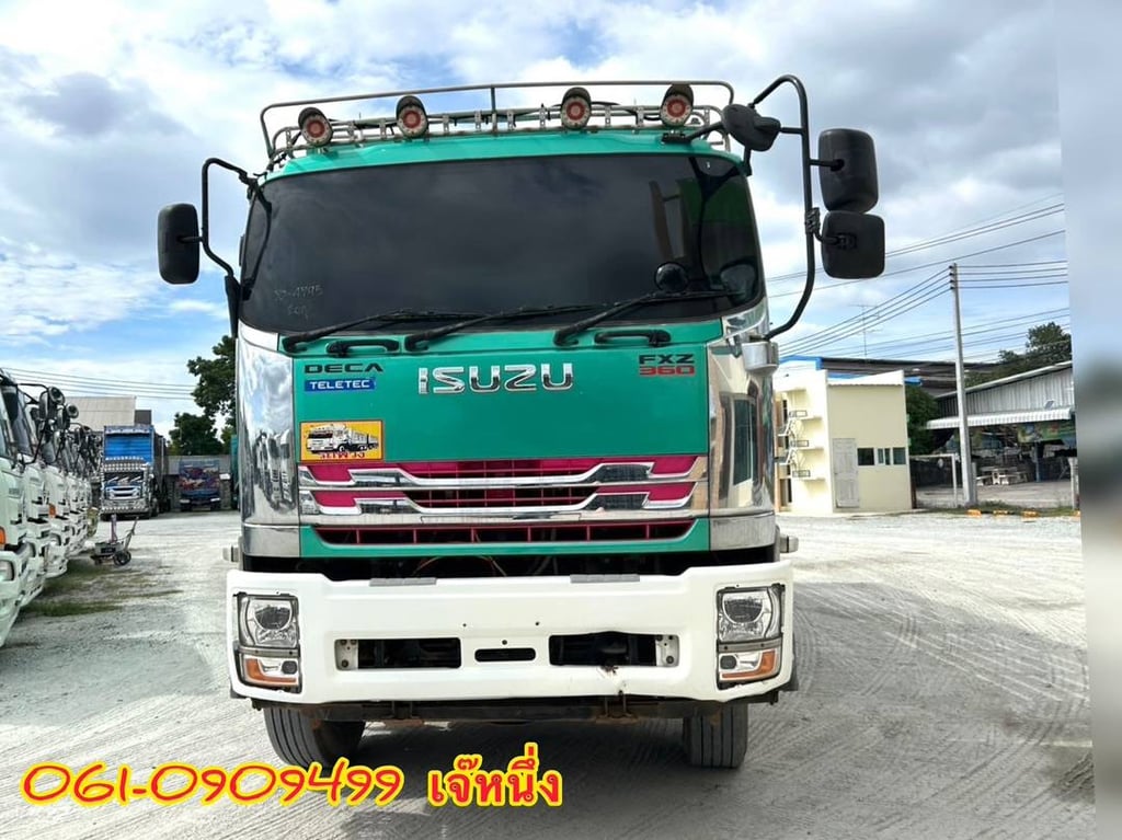 สิบล้อดั้มพ์พ่วง Isuzu Fxz  360 แรงม้า ปี 2566 (4795) สิบล้อดั้มพ์พ่วง Isuzu Fxz  360 แรงม้า ปี 2566 (4795)