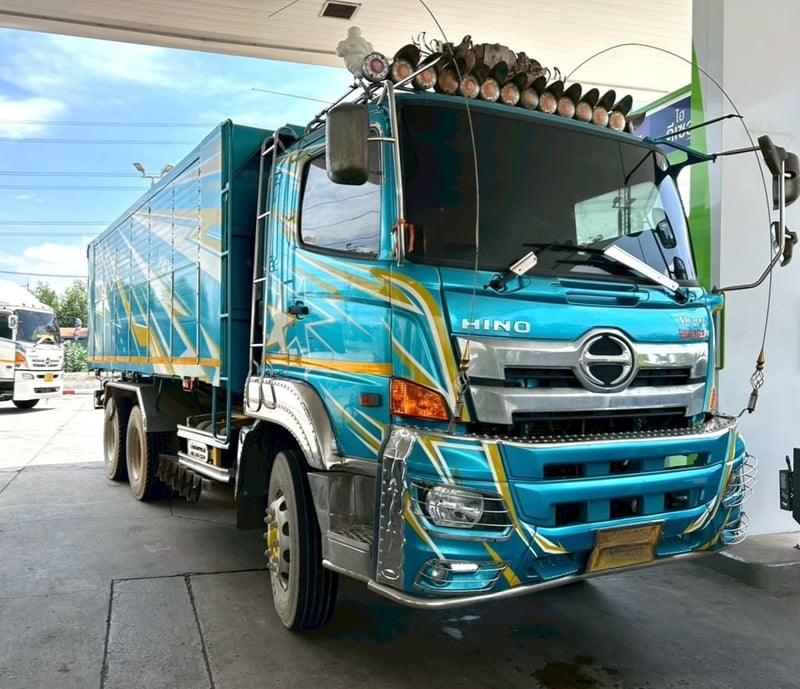 🔥สิบล้อดั้มพ์ 380 แรง ☎️โทร.เลยตอนนี้ 0610909499   สิบล้อดั๊มพ์ HINO FM2P  380 แรงม้า ปี 65 (2354)