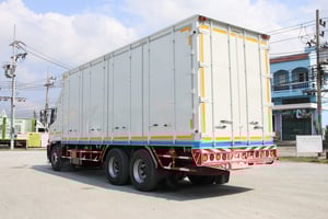 สิบล้อตู้สิบบาน HINO FL8J  260 แรงม้า ปี 2561 (2716)