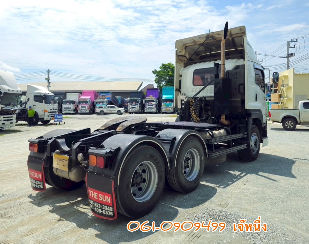 🔥ซื้อคู่หัวหางช่วยดาวน์ 120,000 บาท สิบล้อหัวลาก Isuzu Gxz 360 แรงม้า ปี 2560 (8905) 🔥ซื้อคู่หัวหางช่วยดาวน์ 120,000 บาท สิบล้อหัวลาก Isuzu Gxz 360 แรงม้า ปี 2560 (8905)