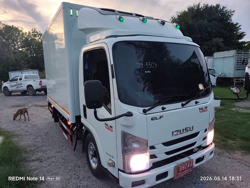 สี่ล้อตู้เย็น ISUZU NLR 130 แรงม้า ปี 62 (5503)