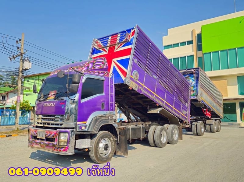 🔥ด่วน!! Vายตัด🔥 สิบล้อดั้มพ์ ISUZU FXZ 360 แรงม้า ปี 54 ลูกปี 57 (9033,2502)
