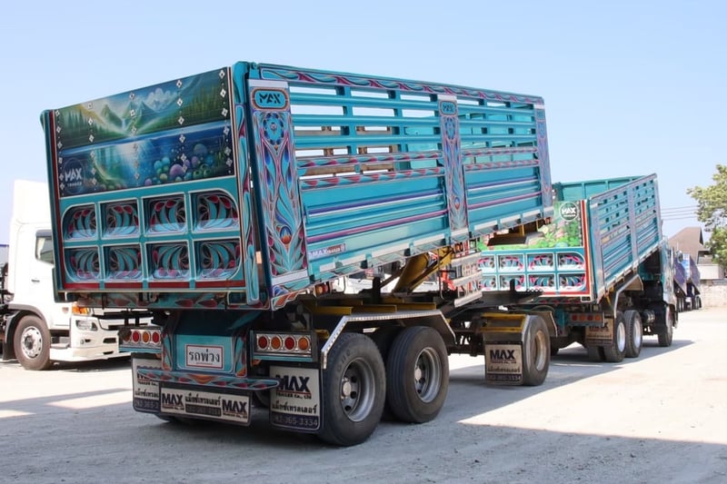 สิบล้อดั้มพ์พ่วง HINO FM1A  344 แรงม้า ปี 67 (5491)