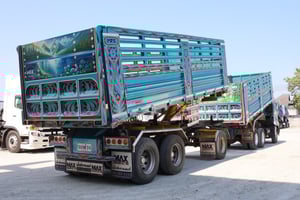 สิบล้อดั้มพ์พ่วง HINO FM1A  344 แรงม้า ปี 67 (5491)