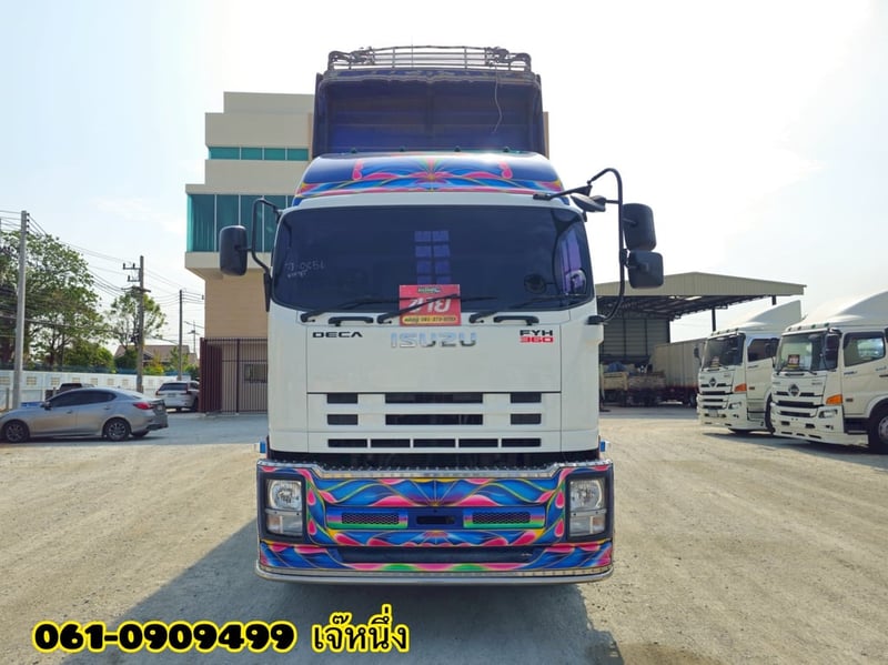 💥โอกาสทอง! รีบเลย‼️  Vายตัดราคาพิเศษ  **เพียง 1,390,000 บาm**  12 ล้อดั้มพ์เกษตร ISUZU FYH  360 แรงม้า ปี 2555 (0856)