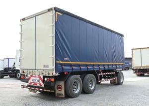 หางตู้ผ้าใบสามเพลา อู่สามมิตร ปี 2567 (5507)