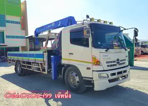 หกล้อติดเครน HINO FG8J  212 แรงม้า 2556 (7098)