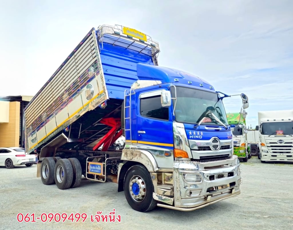 🌟โปรช่วยดาวน์ 6% ของราคารถ สิบล้อดั้มพ์ Hino FM1A 344 แรงม้า ปี 2566 (2108) 🌟โปรช่วยดาวน์ 6% ของราคารถ สิบล้อดั้มพ์ Hino FM1A 344 แรงม้า ปี 2566 (2108)