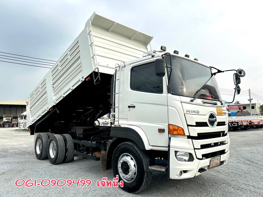 สิบล้อดั้มพ์ Hino FM1A 344 แรงม้า ปี 2564 (0915) สิบล้อดั้มพ์ Hino FM1A 344 แรงม้า ปี 2564 (0915)