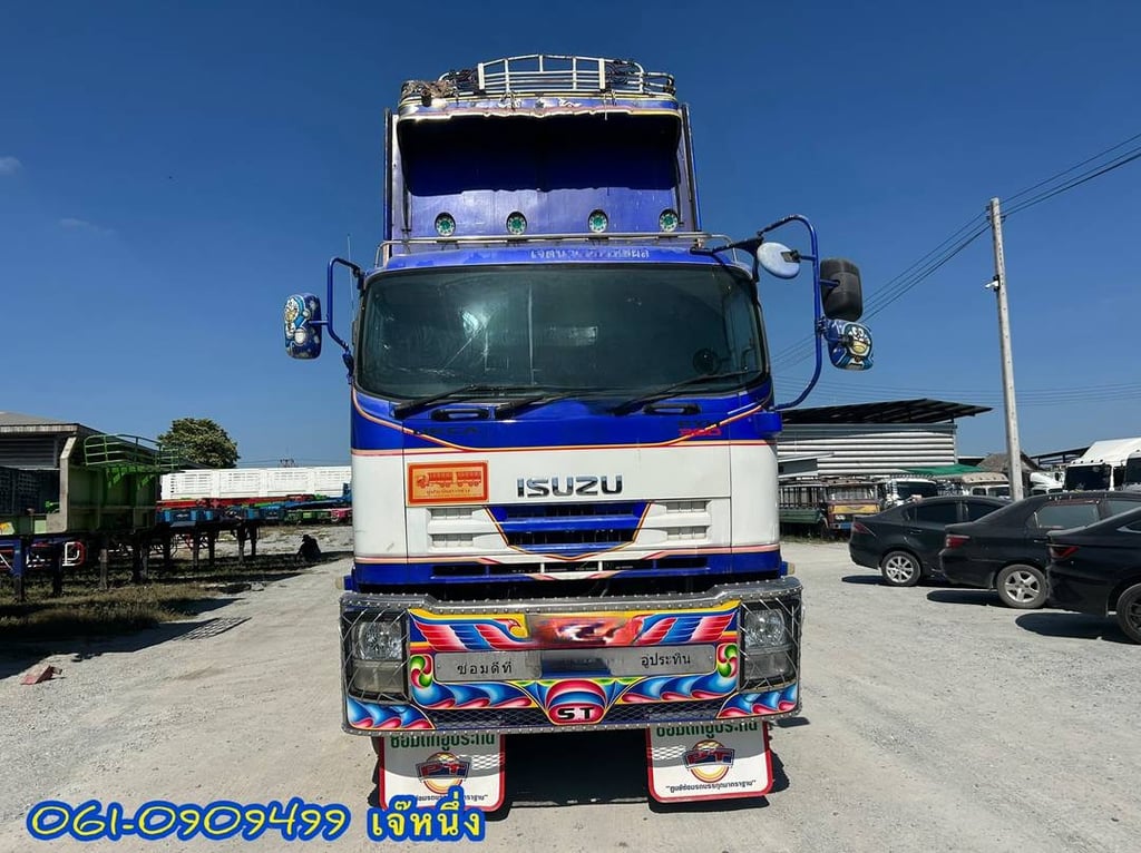 🔥ด่วน!! VายตัดSาคาพิเศษ 🔥 สิบสองล้อดั้มพ์พ่วงเกษตร ISUZU FYH 