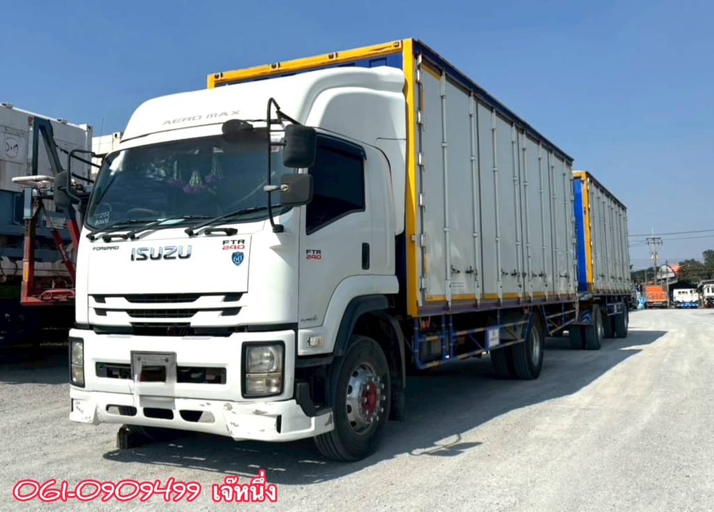หกล้อตู้สิบบาน ISUZU FTR 240 แรงม้า 2560 (2244,2245) หกล้อตู้สิบบาน ISUZU FTR 240 แรงม้า 2560 (2244,2245)