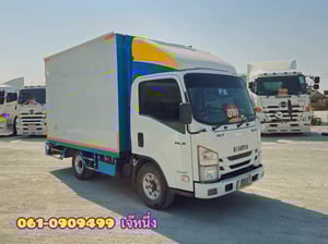สี่ล้อตู้ทึบ ISUZU NLR  130 แรงม้า ปี 2563 (2632)